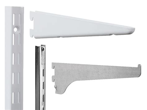 metal shelves plastic brackets|plastic adjustable shelf bracket strips.